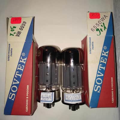 deux tubes SOVTEK 6550WA image 2