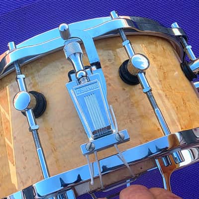 Sonor DESIGNER 14X7 Birdseye Natural 90s - Gorgeous image 6