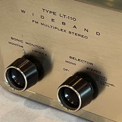 1960's HH Scott LT-110 Vacuum Tube Stereo Multiplex Tuner Silver Faceplate image 11