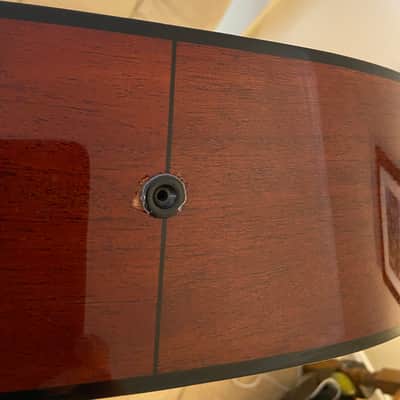 Zager ZAD20 - Natural-EZ Play acoustic guitar with premium hard case image 7