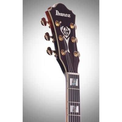 Ibanez LGB30 George Benson Electric Guitar, Vintage Yellow Sunburst, with Case image 8