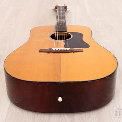 1969 Guild D-35 NT Vintage Dreadnought Acoustic Guitar w/ Case & Hangtag, Hoboken image 11