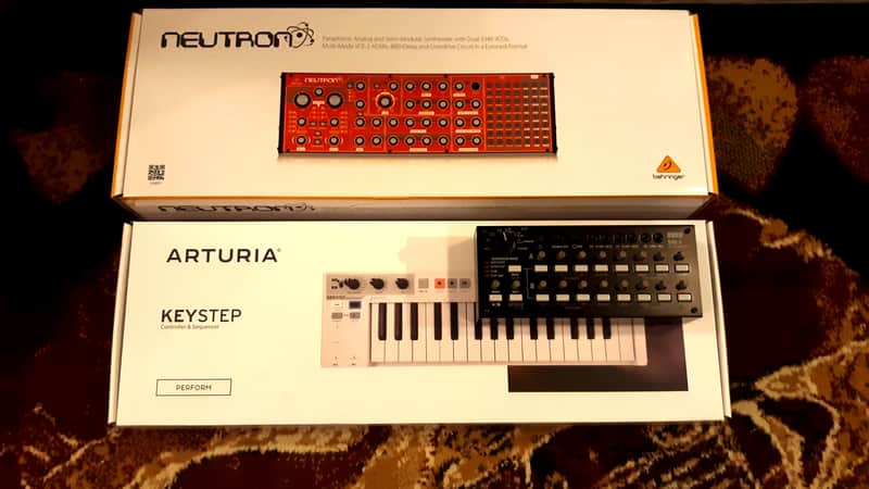 Behringer Neutron Synth, Keystep Controler, KORG SQ-1 Sequencer Bundle. image 1