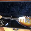 100% ORIGINAL 1965 Vox Mark VI Solid body Sunburst Guitar w/Hard Case & Original cable