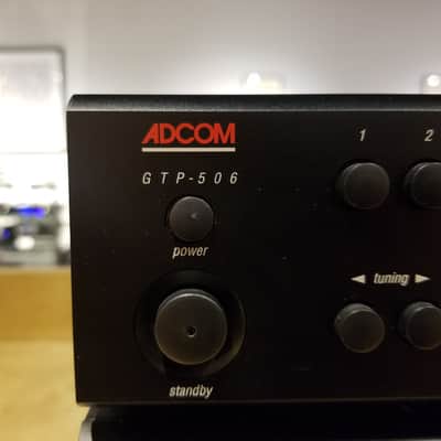 ADCOM GFA-545 II Amplifier & GTP-506 Preamplifier/Tuner Set - Tested & Working image 6