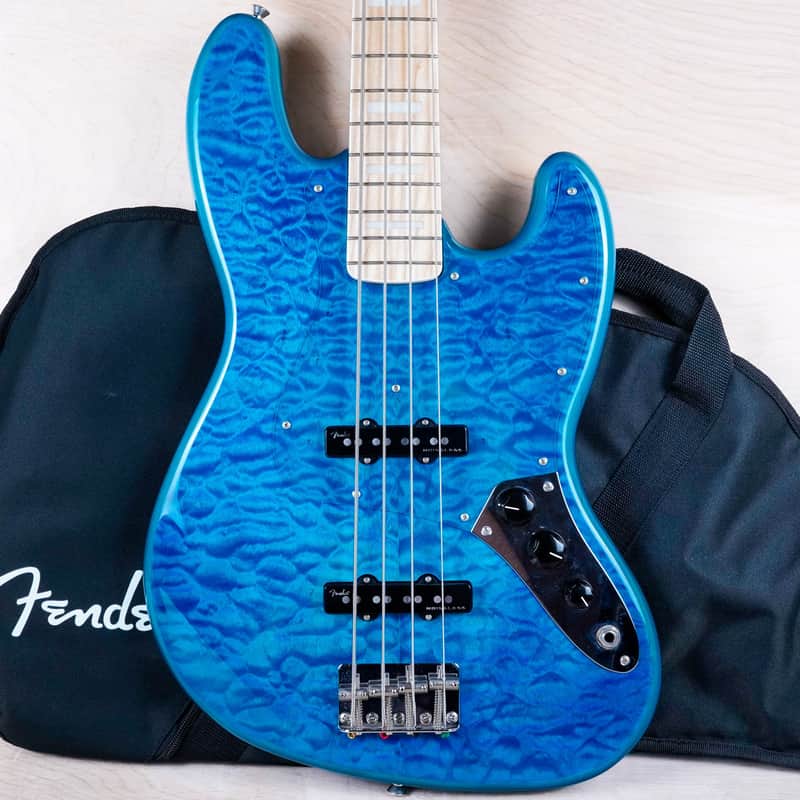 Fender FSR Traditional II '70s Jazz Bass MIJ 2021 Caribbean Blue