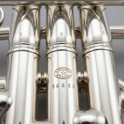 Besson Breveté Bb Cornet 1890s - Silver-Plated image 5