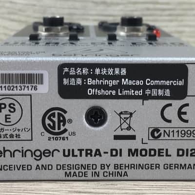 Behringer DI-20 Ultra DI Box image 5