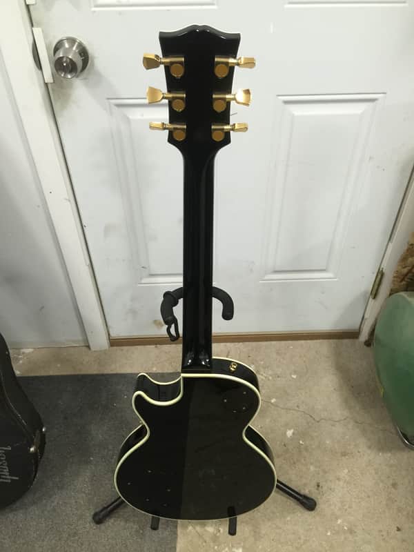 Edwards By Navigator Les Paul Custom Eraly 90s Black | Reverb