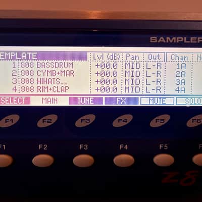 Akai Z8 Sampler 2002 - Silver image 5