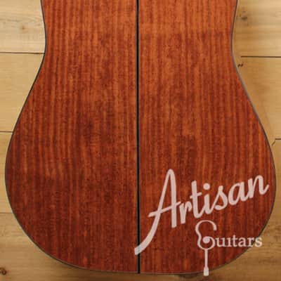 Huss and Dalton TD R 20th Anniversary Guitar Thermo-Cured Red Spruce and Bubinga Pre-Owned 2015 image 6