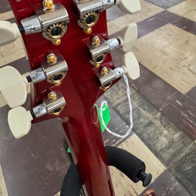 PRS Modern Eagle V 2023 - Present - Charcoal Cherry Burst image 9