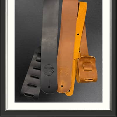 MachMachines Handmade Leather Guitar Strap image 3