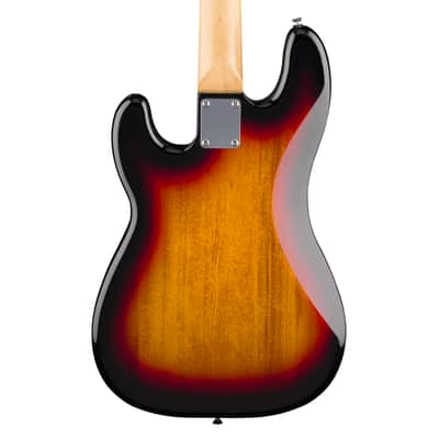 Used Fender Standard Precision Bass Guitar - 3-Color Sunburst w/Laurel FB image 7