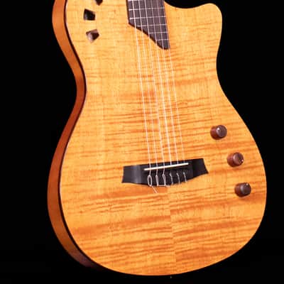 Cordoba Fusion Stage Guitar, Natural Amber with Bag image 4