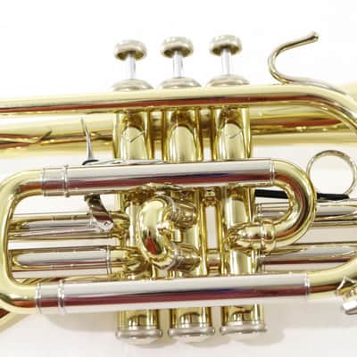 Bach Model 184ML Stradivarius Shepherd's Crook Cornet SN 768694 OPEN BOX image 9