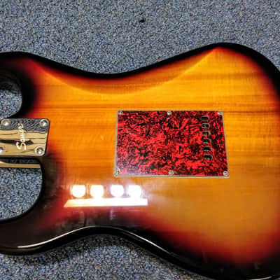 Fender Squier Stratocaster MIC 3 Tone Burst With Bag image 9