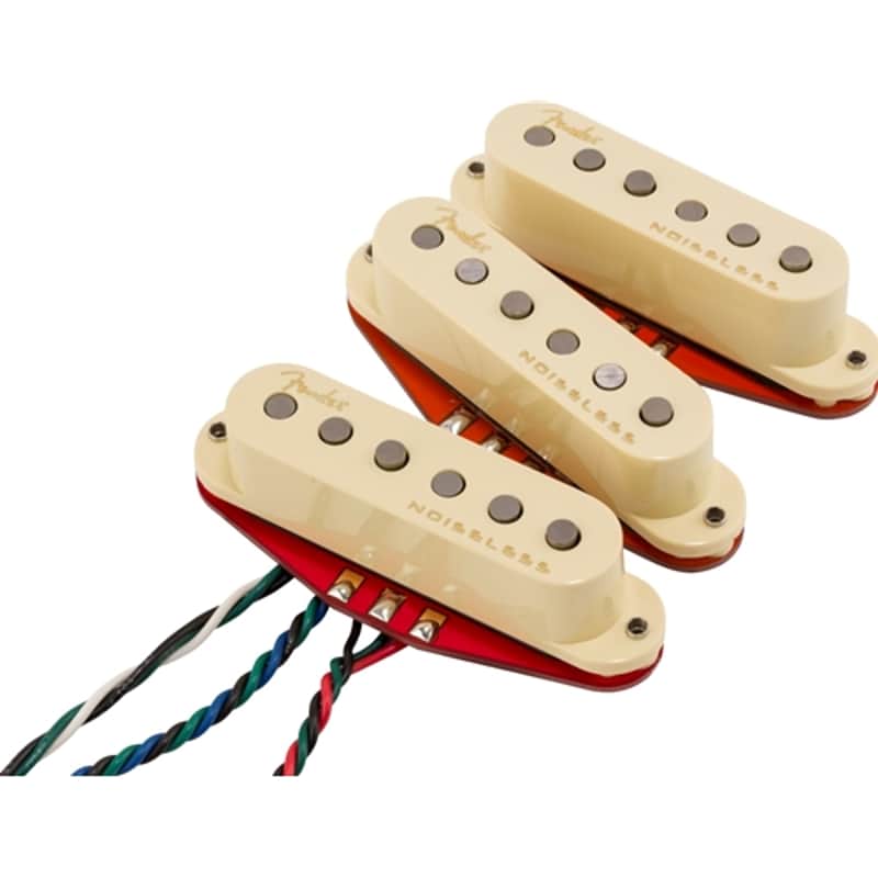 Fender 0992291000 Ultra Noiseless™ HOT Stratocaster Pickup Set (3) image 1