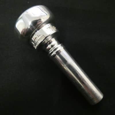 ACB 7DP Short Shank Piccolo Trumpet Mouthpiece in Silver Plate! Lot FS29 image 8