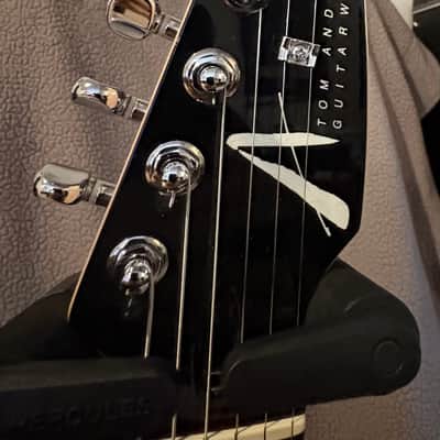 Tom Anderson Drop Top Shorty Quilt Maple 2016 Transparent Black Burst image 4