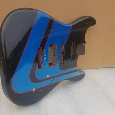 1981 CHARVEL SAN DIMAS BODY with HOT ROD GRAPHICS - made in USA - PRE PRODUCTION image 2