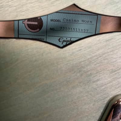 Epiphone Casino 2022 - Blue Denim image 8