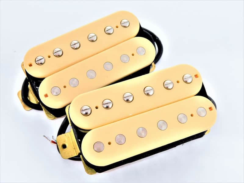 G.M. 360 High Output Humbucker Set Cream (Ceramic 8.4k, 16.6k) image 1