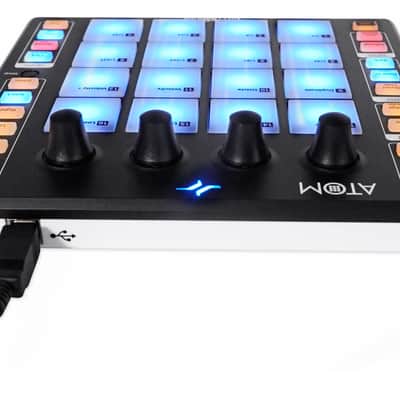 PRESONUS ATOM 16 Pad USB MIDI RGB DJ Controller+Studio One Software+Headphones image 3
