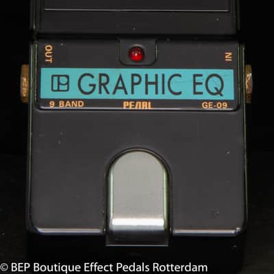 Pearl GE-09 Graphic EQ mid 80's s/n 024282 Japan image 4