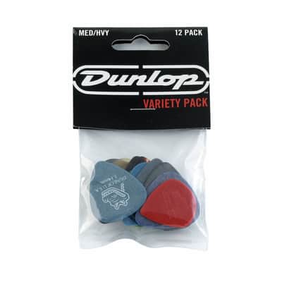 Dunlop PVP 102 Variety Picks MED/HVY Players Pack 12er-Set - Set of Picks image 1