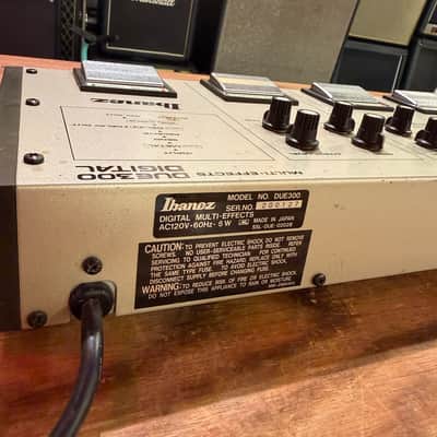 Ibanez DUE300 Delay Chorus Overdrive Multi Effect Silver image 6