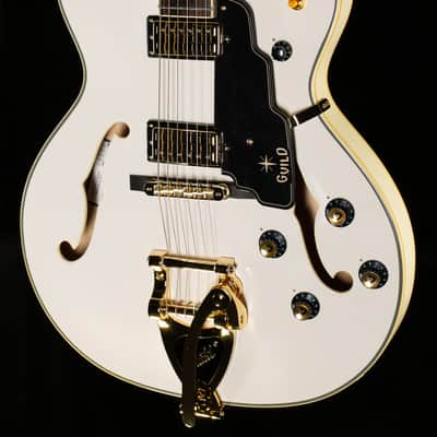 Guild Starfire VI w/ Guild Vibrato Tailpiece Snowcrest White (249) image 1
