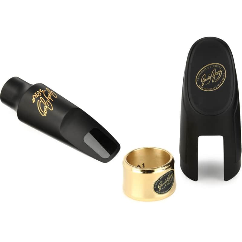 JodyJazz HR* Series Alto Saxophone Mouthpiece with Ligature and Cap- 5M image 1