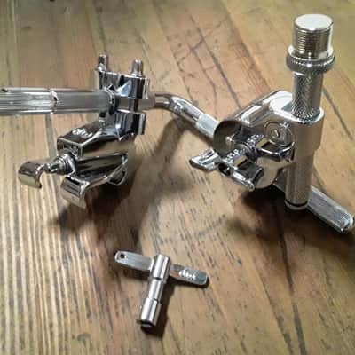 DW Professional Level (Fully Adjustable) Wood Hoop Microphone Mount - *Never Used* - Very Sturdy & Durable image 1