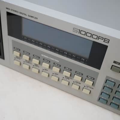 Akai • S1000PB MIDI Stereo Digital Sampler (1988) /// Serviced w/new PSU, RAM card and SCSI card image 5
