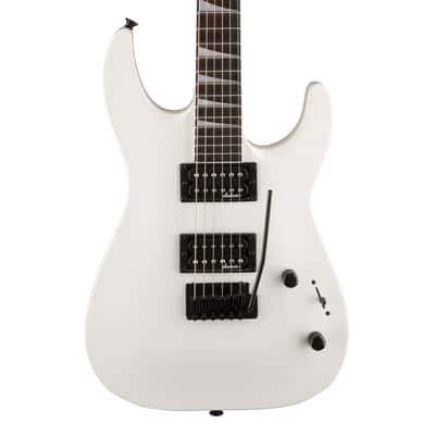 Used Jackson JS Series Dinky Arch Top JS22 DKA - Snow White w/Amaranth FB image 1