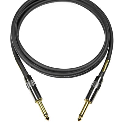 Mogami GOLD SPEAKER-15 Amplifier-to-Cabinet Speaker Cable, 1/4" TS Male Plugs, Gold Contacts,15 Foot image 2