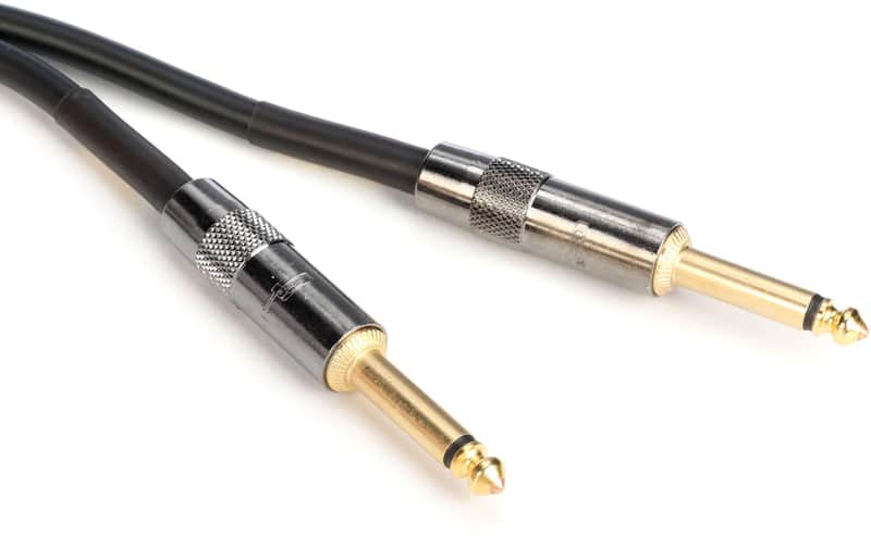 Mogami Gold Speaker Cable 1/4 inch TS to 1/4 inch - 6 foot image 1