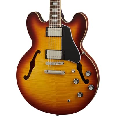 Epiphone ES-335 Semi Hollow Electric Guitar - Raspberry Tea Burst image 1