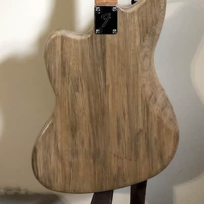 Beautiful USA Roasted, bound 5A flame maple neck.Hidden fret tangs.Rounded edges", Made for a Jazzmaster or Strat body # FJM-12 -You never felt frets like this. image 10