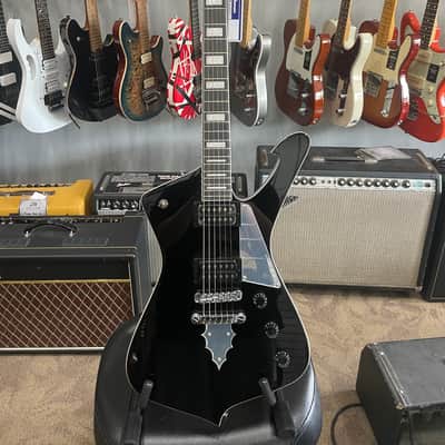 Ibanez PS60-BK Paul Stanley Signature Iceman with Purpleheart Fretboard 2020 - Present - Black image 1