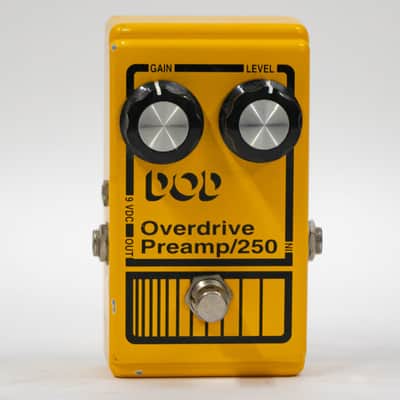 DOD Overdrive Preamp 250 Guitar Effect Pedal - 1990s Reissue image 1