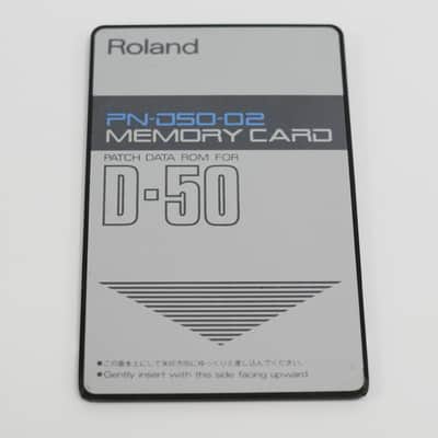 Roland SL-JD80-01 Drum & Percussion Standard ROM CARD SET | Reverb