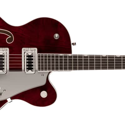 2026 Gretsch G5420T Electromatic Classic Hollow Body Single-Cut with Bigsby Laurel Fingerboard Walnut Stain image 2