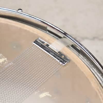 Pearl 5.5x14" 8-Lug Tiger Eye Pearl Snare Drum Vintage 1960's MIJ image 13
