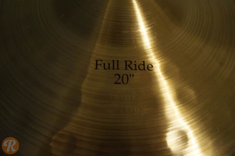 Paiste 20" Sound Formula Full Ride Cymbal 1990-1992 image 4