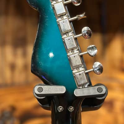 1983 Fernandes Japan FST-75 Function Stratocaster Blue Burst *Rare* image 7