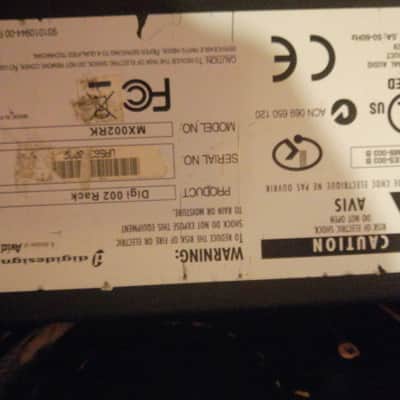 digidesign digi002 rack - model n. mx002rk image 3