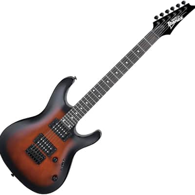 Ibanez Gio S Series GS221 Electric Guitar, Walnut Sunburst image 2