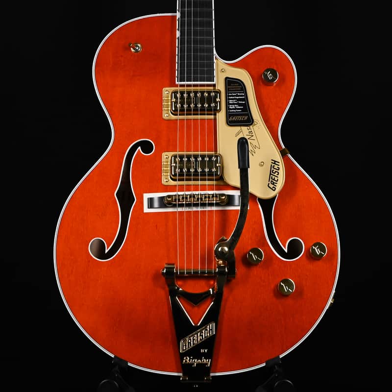 Gretsch Professional Nashville Hollow Body w/ String-Thru Bigsby- Orange Stain w/ Gold Hardware 2025 (JT25093047) image 1
